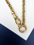 Vintage Swivel Rolo Charm Necklace