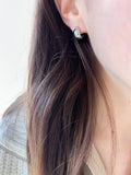 Silver Mini Hoops