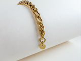 Bold Wheat Bracelet