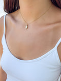 Personalized Hamsa Initial Necklace