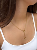 Lariat Charm Necklace