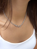 Vintage Swivel Rolo Charm Necklace