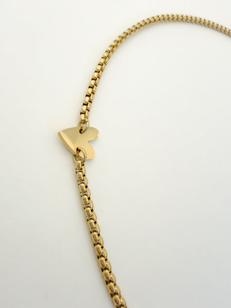 Heart Box Rolo Necklace