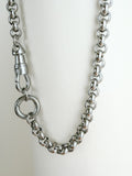 Vintage Swivel Rolo Charm Necklace
