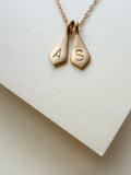 Personalized Diamond Initial Necklace