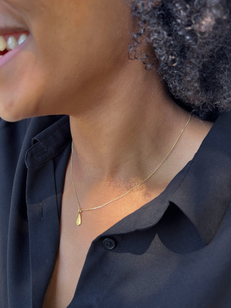 Personalized Diamond Initial Necklace