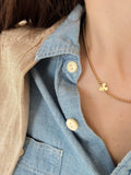 Heart Box Rolo Necklace