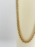 Dainty Rolo Spring Ring Necklace