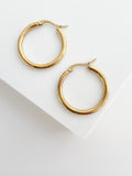 Classic Gold Hoop Earrings