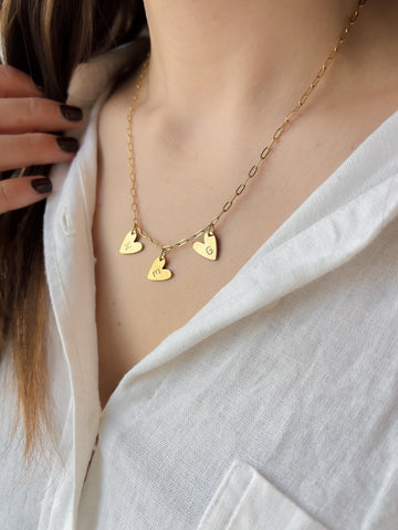 Gold Initial Necklace