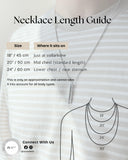 Men Initial Necklace