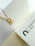 Paperclip Charm Collector Necklace