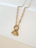 Paperclip Charm Collector Necklace
