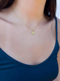 Personalized Heart Initial Necklace