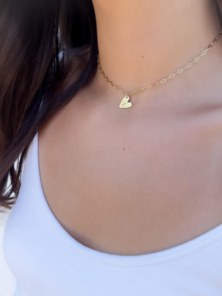 Gold Initial Necklace
