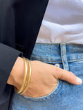Matte Round Bangle