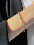 Gold Rolo Chain Bracelet