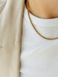 Box Rolo Chain Necklace