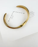 Thick Gold Bangle
