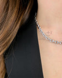 Silver Toggle Chain Necklace
