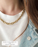 Silver Toggle Chain Necklace