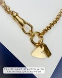 Vintage Swivel Rolo Charm Necklace