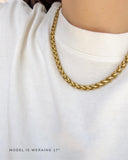 Bold Wheat Necklace