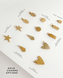 Personalized Silver Box Chain Charm Necklace