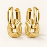 Chunky Gold Hoops