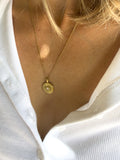 Moissanite Evil Eye Necklace
