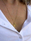 Moissanite Evil Eye Necklace