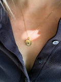 Moissanite Evil Eye Necklace