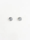 Dainty Moissanite Stud Earrings