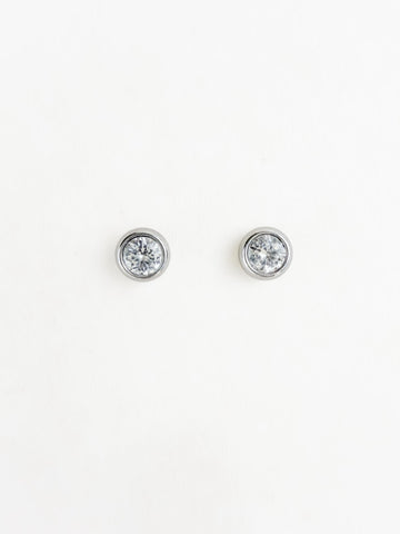 Dainty Moissanite Stud Earrings