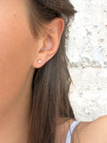 Dainty Moissanite Stud Earrings