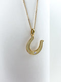 Moissanite Horseshoe Necklace