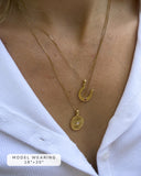 Moissanite Horseshoe Necklace