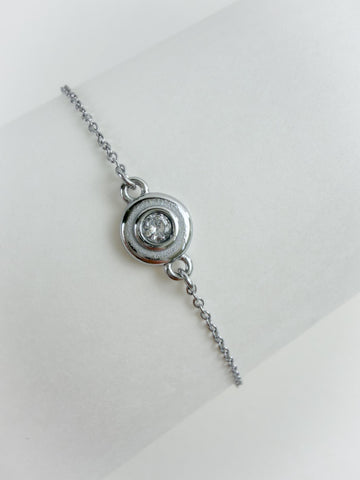 Dainty Moissanite Necklace & Bracelet