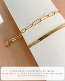 Hamsa Paperclip Bracelet