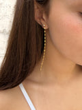 Moissanite Chain Duster Earrings