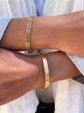 Solid Oval Bangle