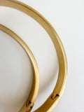 Solid Oval Bangle
